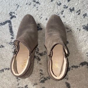 Apri. Brown booty boots. Size 7 1/2